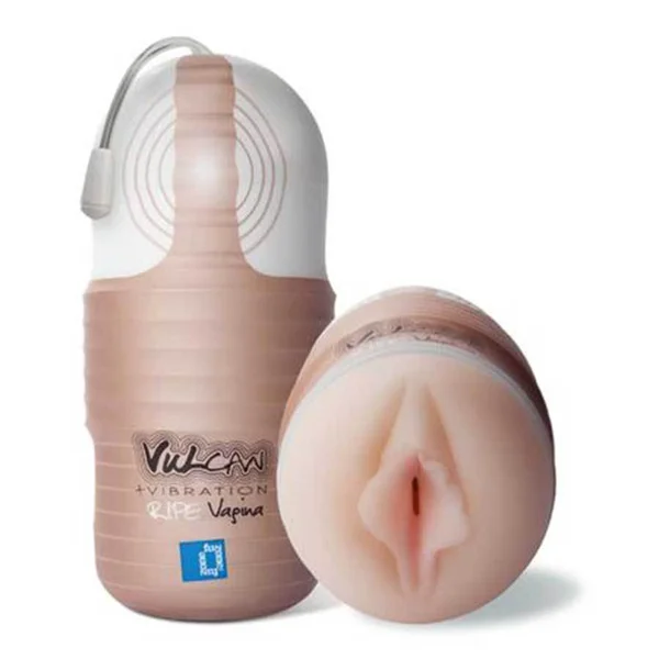 Vulcan Vibrating Pocket Pussy Ripe Vagina Male Masturbator Stroker — image 6 of 10