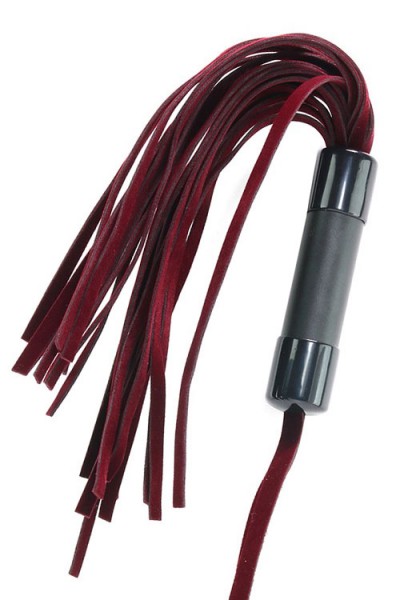Sex & Mischief 13" Flogger with Velvety Tails