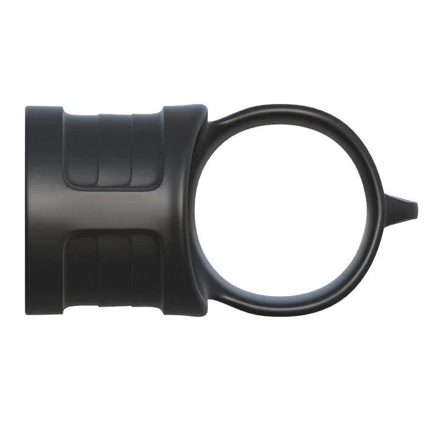 Black Silicone Mr. Big Cock Ring and Ball Stretcher by Fantasy C-Ringz — image 11 of 14
