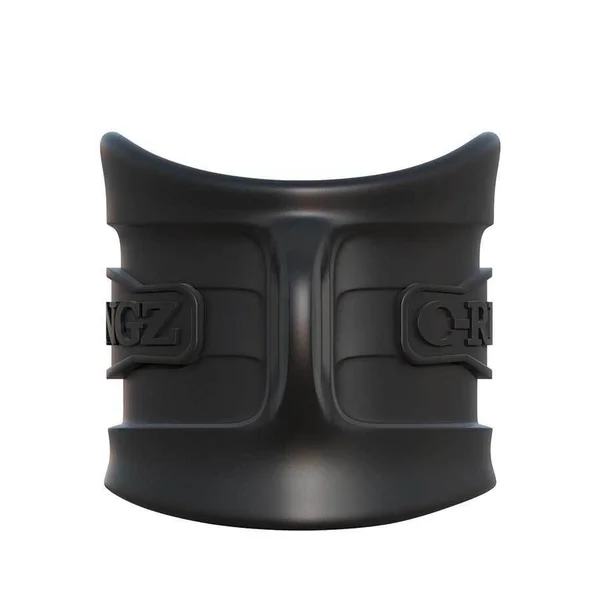 Black Silicone Ball Stretcher Sleeve by Fantasy C-Ringz — image 11 of 12