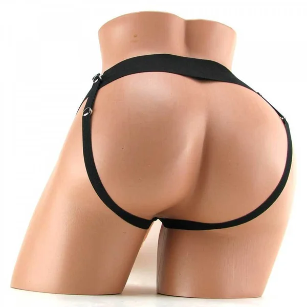 Penis Extension Sleeve 6" Hollow Tan Strap On Sheath — image 10 of 12