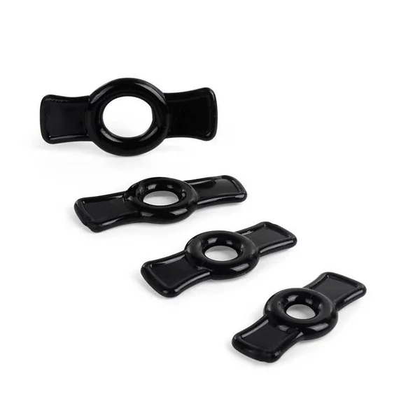 TitanMen Tools Soft and Stretch Cock Ring Set 4 Pack for Men — image 10 of 10