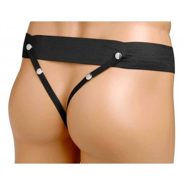 Black Penis Extension Sleeve 6'' Erection Assist Hollow Strap On — image 9 of 10