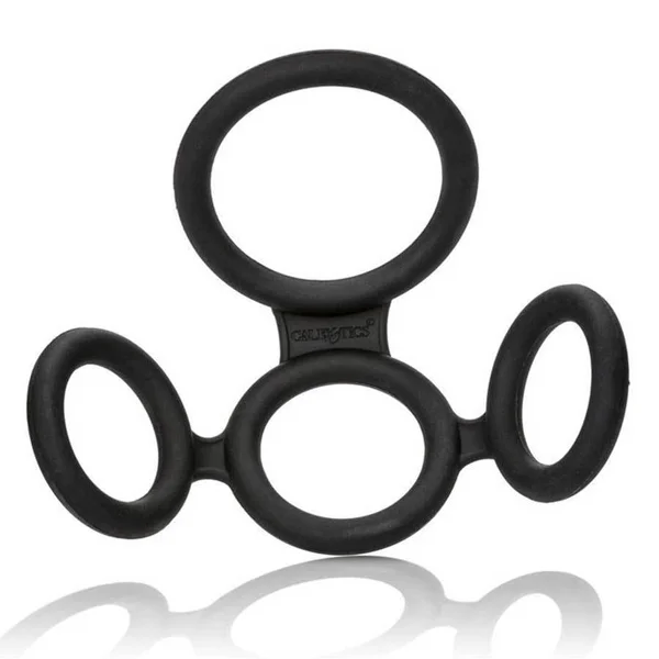 Big Man's Spreader Silicone Erection and Scrotum Enhancing Cock Ring — image 9 of 12
