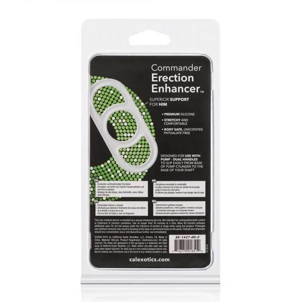 Commander Cock Ring Erection Enhancer Penis Ring for Pumps — image 8 of 8