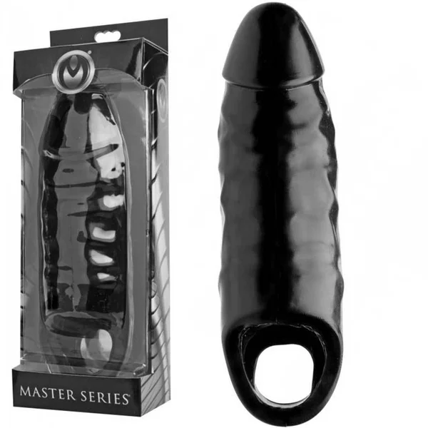 XL Mamba Penis Extension Sleeve 7 Inch Black Cock Sheath — image 6 of 10