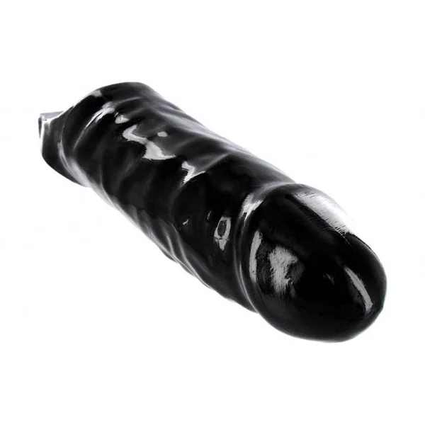 XL Mamba Penis Extension Sleeve 7 Inch Black Cock Sheath — image 7 of 10