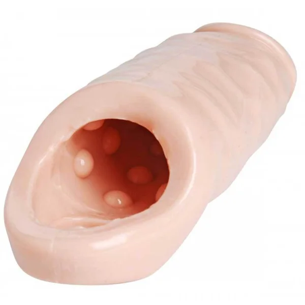 XL Thick Natural 6.5 Inch Tan Penis Sleeve & Girth Enhancer — image 8 of 10