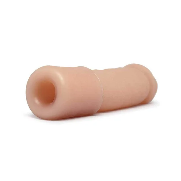 Real Skin Penis Extension Sleeve 9'' Tan Cock Sheath by Healthy Vibes — image 13 of 14