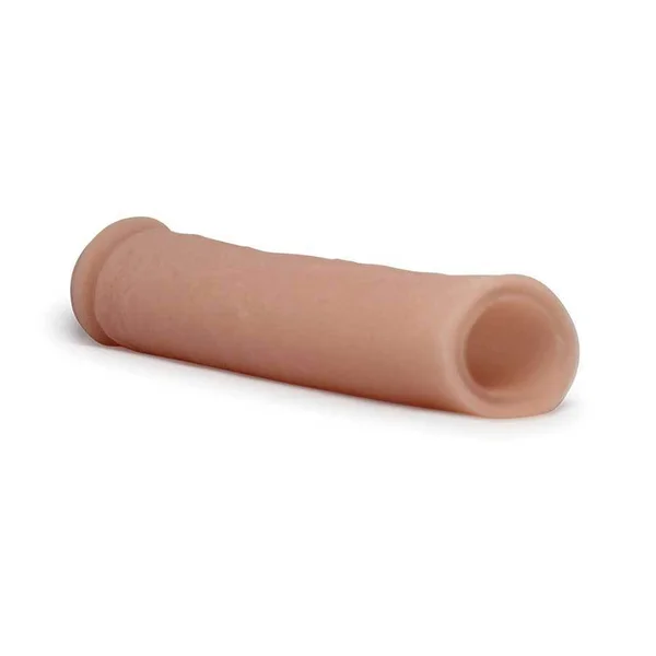 Real Skin Penis Extension Sleeve 9'' Tan Cock Sheath by Healthy Vibes — image 10 of 14