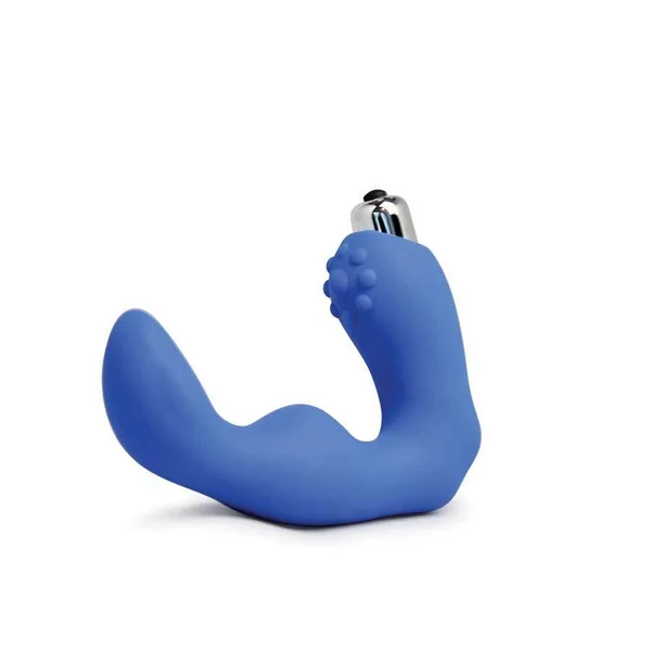 Perfect Fit Vibrating Prostate Massager Blue for Men — image 6 of 8