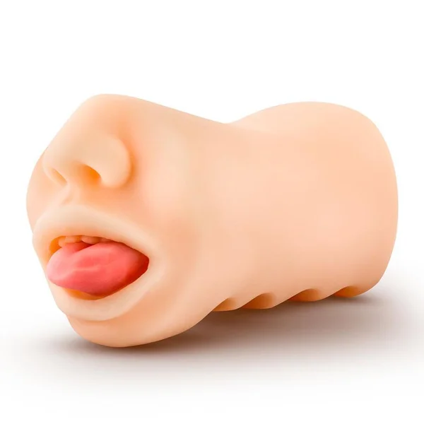 The Deep Throat Real Mouth Male Masturbator Sleeve by Healthy Vibes — image 8 of 14
