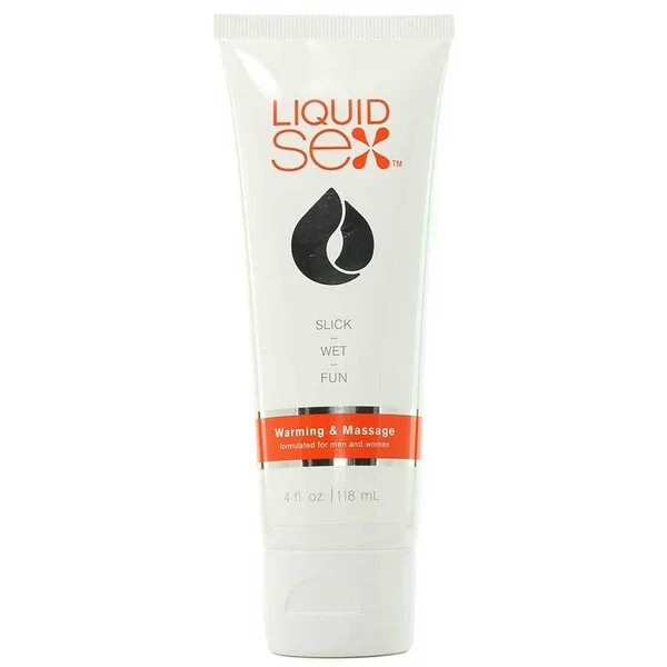Liquid Sex Warming & Massage Lube Water Based Lubricant 4 oz — image 3 of 4