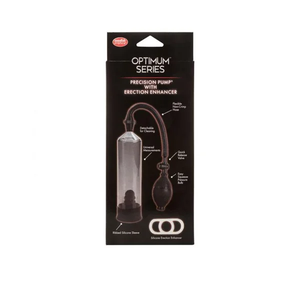 Precision 8'' Penis Pump Kit With Erection Enhancer Cock Ring — image 8 of 10