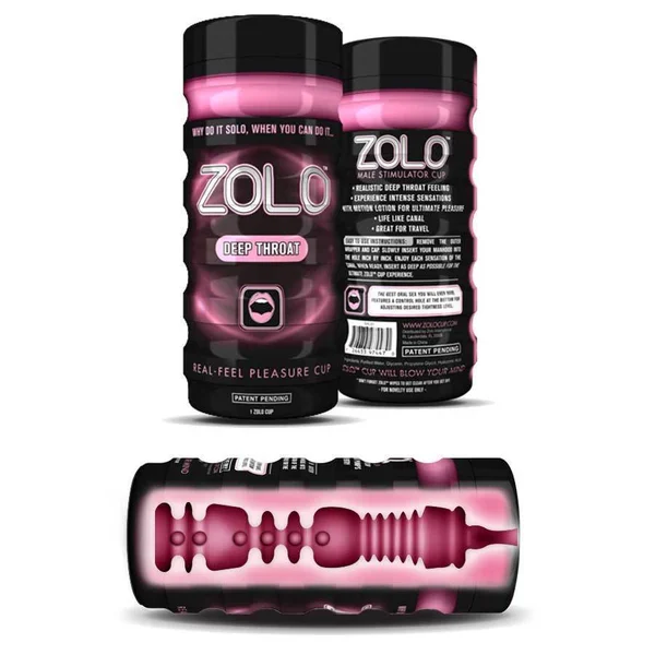 Zolo Male Masturbator Cup Deep Thoat  Blow Job Sleeve — image 4 of 6