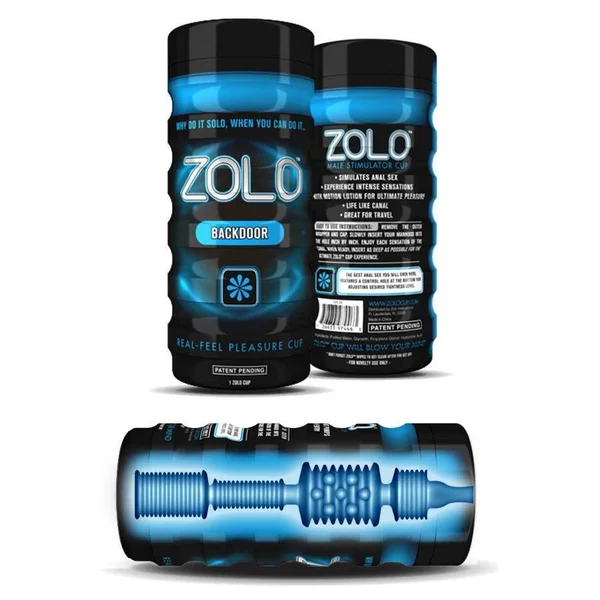 Zolo Male Masturbator Cup Backdoor Tight Anal Sleeve — image 4 of 6