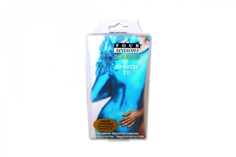 Four Seasons Naked Shiver Condoms (12pack)