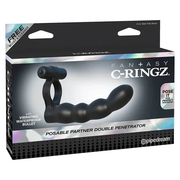 Double Penetration Vibrating Cock Ring by Fantasy C-Ringz — image 9 of 14