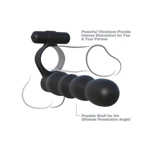 Double Penetration Vibrating Cock Ring by Fantasy C-Ringz — image 10 of 14