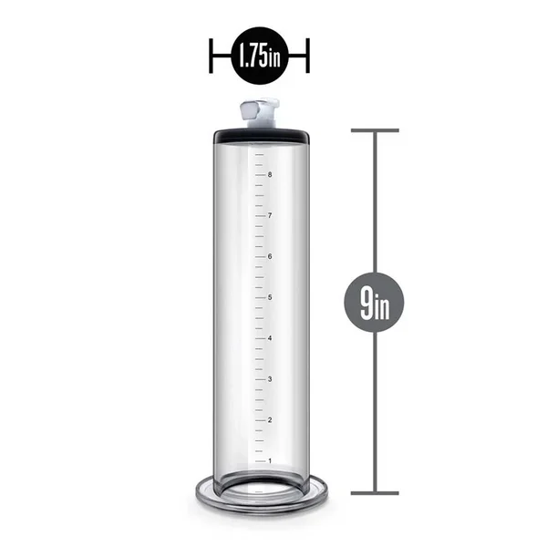 Penis Pump Cylinder 1.75 Inch X 9 Inch Clear — image 7 of 9