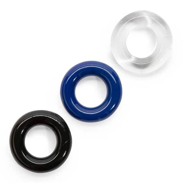 Stretchy Stamina Cock Rings 3 Pack by Renegade — image 7 of 10