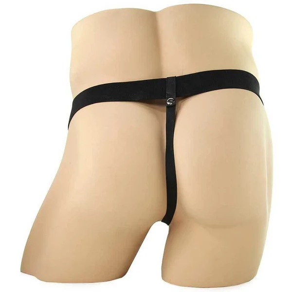 9" Brown Hollow Strap-On Penis Extension with Balls by Fetish Fantasy — image 11 of 12