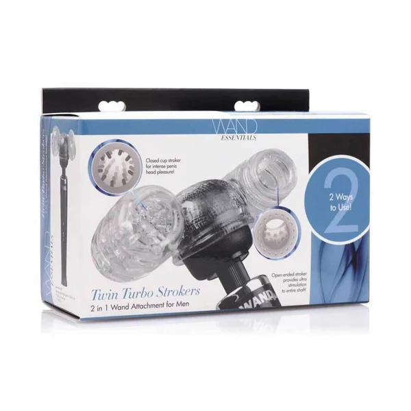 2 in 1 Male Masturbator Tube Stroker Attachment For Magic Wand — image 14 of 14