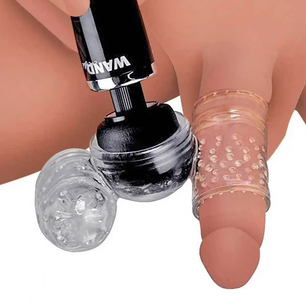 2 in 1 Male Masturbator Tube Stroker Attachment For Magic Wand — image 13 of 14
