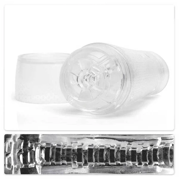 Fleshlight Flight Aviator Clear Compact Male Masturbator — image 8 of 14