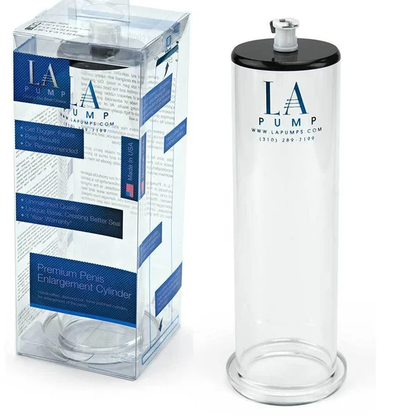 1.75 X 9 Inch Elliptical (Oval) Professional Pump Cylinder LA Penis Pump — image 6 of 10