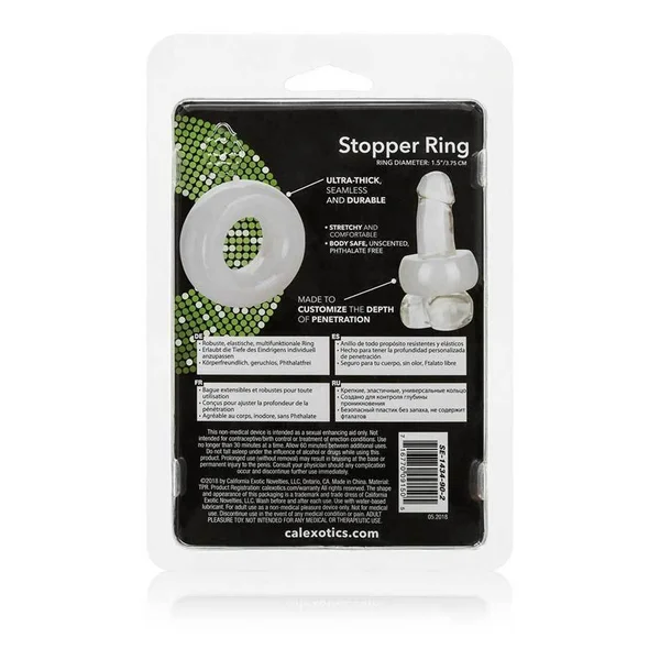Stopper Ring Extra Thick Erection Enhancing Cock Ring by Cal Exotics — image 8 of 10