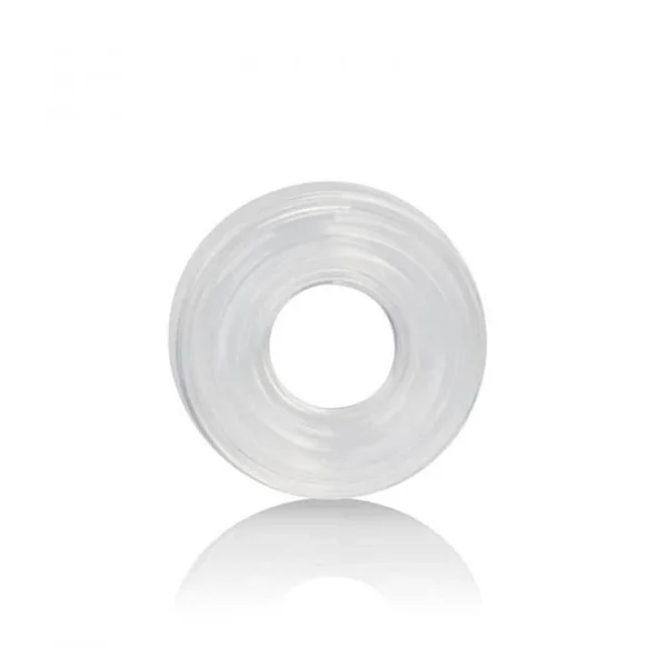 Premium Clear Silicone Cock Ring Medium Size Soft Erection Enhancer — image 6 of 8