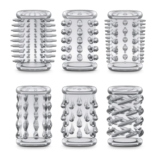 Penis Enhancing Cock Sleeve Stay Hard Kit for Men | Clear — image 11 of 14