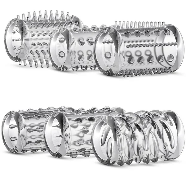 Penis Enhancing Cock Sleeve Stay Hard Kit for Men | Clear — image 12 of 14