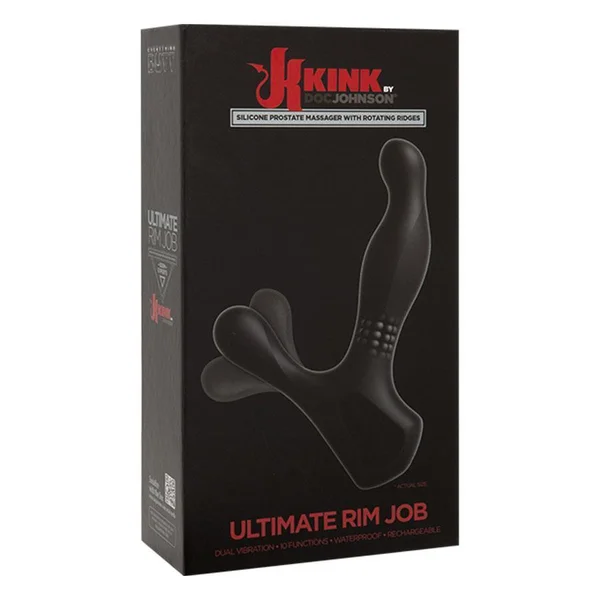 The Ultimate Prostate Massager Rim Job Anal Vibrator by Kink — image 8 of 8