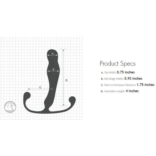 Eupho Trident Prostate & Perineum Massager for Men by Aneros — image 11 of 12