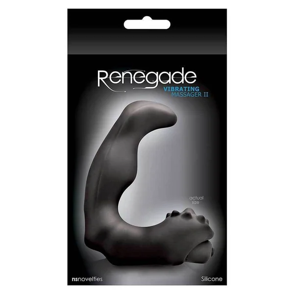 Silicone Vibrating Prostate & Perineum Massager II by Renegade — image 8 of 8