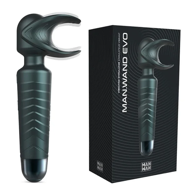 Man Wand Vibrating Male Masturbator | Silicone Magic Wand Massager for Penis — image 9 of 17
