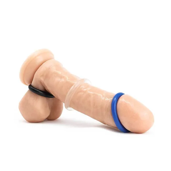 Multi Color Stretchy Stamina Boosting Cock Rings 3 Pack by Lynk Pleasure — image 17 of 19