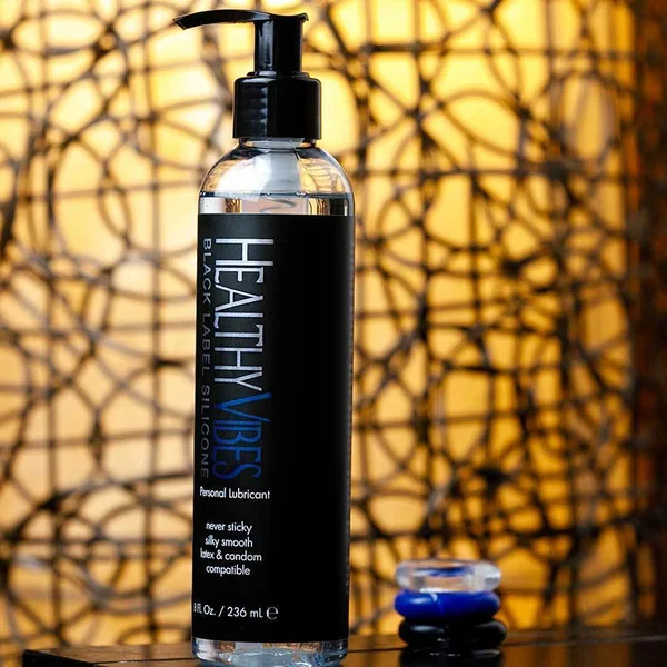 Silicone Based Sex Lube Black Label Lubricant by Healthy Vibes — image 14 of 17