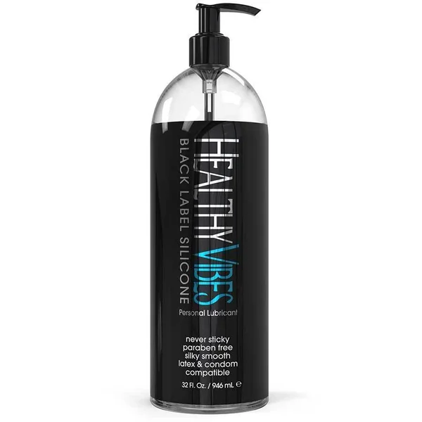 Silicone Based Sex Lube Black Label Lubricant by Healthy Vibes — image 17 of 17