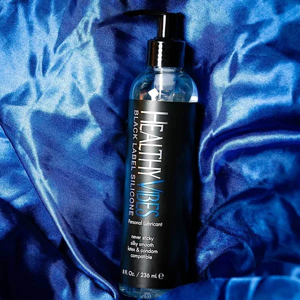 Silicone Based Sex Lube Black Label Lubricant by Healthy Vibes — image 15 of 17