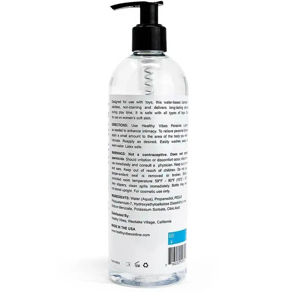 Water Based Sex Lube by Healthy Vibes Lubricants — image 11 of 16