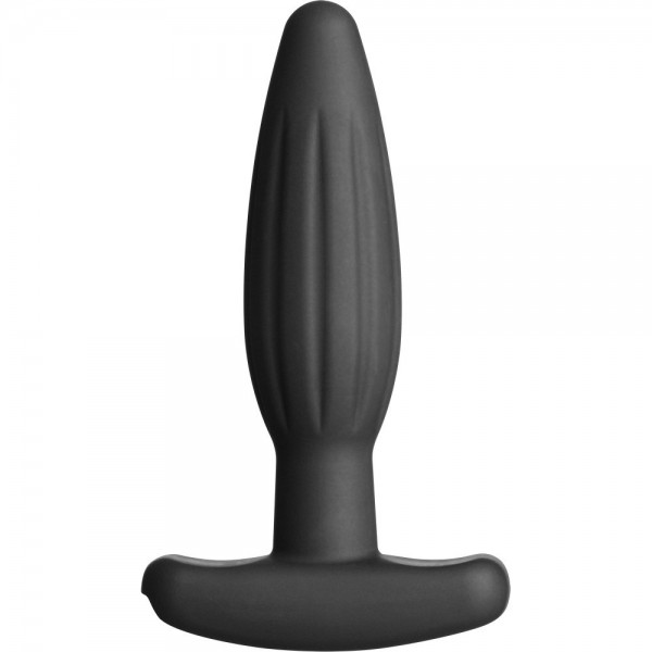 ElectraStim Silicone Noir Rocker Butt Plug - Small