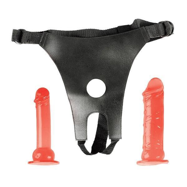 Crotchless harness with 2 dongs — image 6 of 7