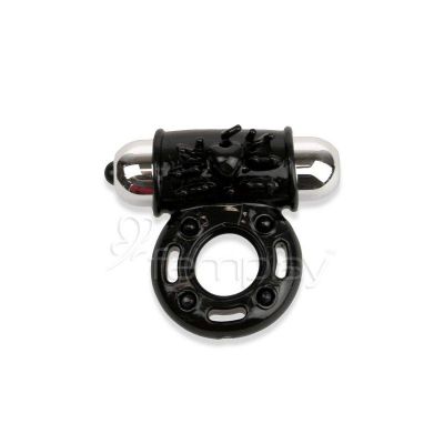 S Wet Bullet Ring Cockring Black