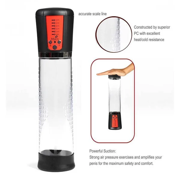 Jackson USB Rechargeable Silicone Penis Vacuum Pump by Maia Sex Toys — image 9 of 12