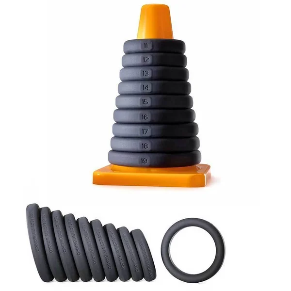 Perfect Fit 9 Silicone Cock Ring Play Zone Erection Kit for Men — image 7 of 13