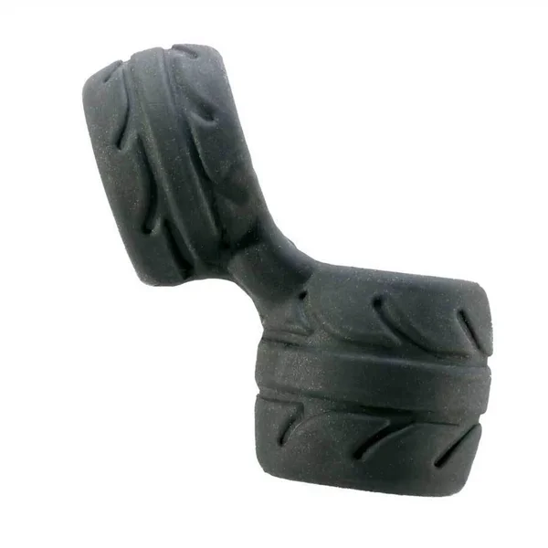 Cock Ring & Ball Stretcher Black Penis Enhancer by Perfect Fit Brand — image 9 of 16