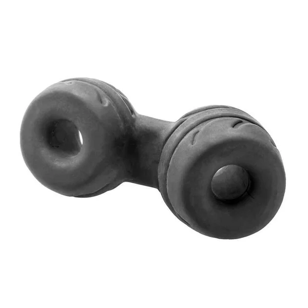 Cock Ring & Ball Stretcher Black Penis Enhancer by Perfect Fit Brand — image 11 of 16